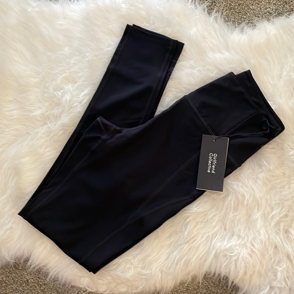 NWT Girlfriend Collective Black Leggings Size M